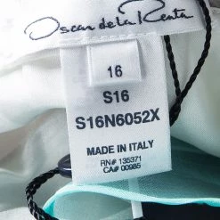 Oscar De La Renta Grey Floral Print Contrast Lined Draped Sleeveless Dress XL For Women 12 Oscar De La Renta Grey Floral Print Contrast Lined Draped Sleeveless Dress XL For Women -Oscar de la Renta Sales Shop luxury women oscar de la rentaslug used clothes p112866 0005