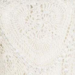 Oscar De La Renta Cream Foil Printed Crochet Knit Long Sleeve Blouse S For Women 11 Oscar De La Renta Cream Foil Printed Crochet Knit Long Sleeve Blouse S For Women -Oscar de la Renta Sales Shop luxury women oscar de la rentaslug used clothes p114454 0004