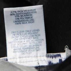 Oscar De La Renta Monochrome Mosaic Patterned Sheer Bodice Dress M For Women -Oscar de la Renta Sales Shop luxury women oscar de la rentaslug used clothes p154986 0006