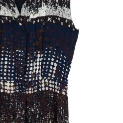 Oscar De La Renta Multicolor Printed Button Up Dress S For Women -Oscar de la Renta Sales Shop luxury women oscar de la rentaslug used clothes p16504 0005