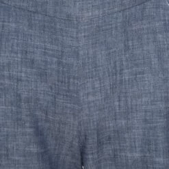 Oscar De La Renta Blue Cotton High Waisted Wide Leg Trousers M For Women 11 Oscar De La Renta Blue Cotton High Waisted Wide Leg Trousers M For Women -Oscar de la Renta Sales Shop luxury women oscar de la rentaslug used clothes p168958 006