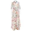 Oscar De La Renta Osca De La Renta White Floral Printed Belted Maxi Dress L For Women 1 Oscar De La Renta Osca De La Renta White Floral Printed Belted Maxi Dress L For Women -Oscar de la Renta Sales Shop luxury women oscar de la rentaslug used clothes p174223 003