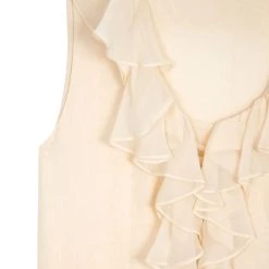 Oscar De La Renta Ruffled Neck Top S For Women -Oscar de la Renta Sales Shop luxury women oscar de la rentaslug used clothes p19553 006