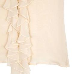 Oscar De La Renta Ruffled Neck Top S For Women -Oscar de la Renta Sales Shop luxury women oscar de la rentaslug used clothes p19553 008