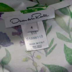 Oscar De La Renta Multicolor Floral Print Cotton Gathered Maxi Dress S For Women 12 Oscar De La Renta Multicolor Floral Print Cotton Gathered Maxi Dress S For Women -Oscar de la Renta Sales Shop luxury women oscar de la rentaslug used clothes p218941 004