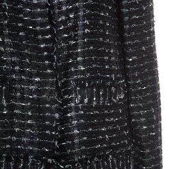 Oscar De La Renta Black Tweed Blazer M For Women -Oscar de la Renta Sales Shop luxury women oscar de la rentaslug used clothes p239152 003