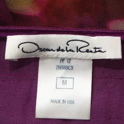 Oscar De La Renta Multicolor Printed Silk Crepe Kaftan M For Women 12 Oscar De La Renta Multicolor Printed Silk Crepe Kaftan M For Women -Oscar de la Renta Sales Shop luxury women oscar de la rentaslug used clothes p251781 006