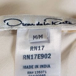 Oscar De La Renta Ivory Silk Sequin Embellished Cape Gown M For Women -Oscar de la Renta Sales Shop luxury women oscar de la rentaslug used clothes p275463 005