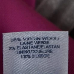 Oscar De La Renta Pink Stretch Wool Belted Culottes XL For Women -Oscar de la Renta Sales Shop luxury women oscar de la rentaslug used clothes p276460 1583409171 008