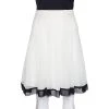 Oscar De La Renta Bicolor Chiffon Pleated A Line Skirt M For Women 2 Oscar De La Renta Bicolor Chiffon Pleated A Line Skirt M For Women -Oscar de la Renta Sales Shop luxury women oscar de la rentaslug used clothes p285899 001