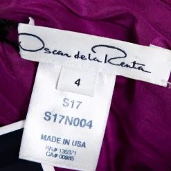 Oscar De La Renta Pink Silk Sleeveless Evening Gown S For Women -Oscar de la Renta Sales Shop luxury women oscar de la rentaslug used clothes p294967 005