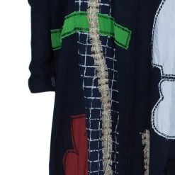 Oscar De La Renta Patchwork Silk Kaftan L For Women -Oscar de la Renta Sales Shop luxury women oscar de la rentaslug used clothes p3159 0006