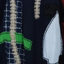 Oscar De La Renta Patchwork Silk Kaftan L For Women -Oscar de la Renta Sales Shop luxury women oscar de la rentaslug used clothes p3159 0007