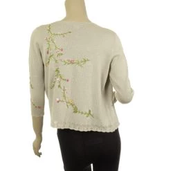 Oscar De La Renta Beige Cashmere Twin Set M For Women -Oscar de la Renta Sales Shop luxury women oscar de la rentaslug used clothes p32018 007