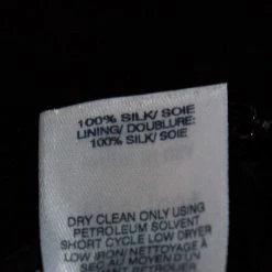 Oscar De La Renta Black Silk Faille Contrast Ruffled Trim Gown L For Women -Oscar de la Renta Sales Shop luxury women oscar de la rentaslug used clothes p323076 004