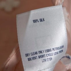 Oscar De La Renta Pale Pink Organza Silk Embroidered Sleeveless Dress XL For Women 13 Oscar De La Renta Pale Pink Organza Silk Embroidered Sleeveless Dress XL For Women -Oscar de la Renta Sales Shop luxury women oscar de la rentaslug used clothes p356894 004