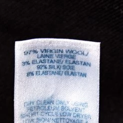 Oscar De La Renta Black Wool Paneled Short Skirt M For Women -Oscar de la Renta Sales Shop luxury women oscar de la rentaslug used clothes p396981 004