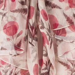 Oscar De La Renta Floral Chiffon Top S For Women -Oscar de la Renta Sales Shop luxury women oscar de la rentaslug used clothes p42980 007