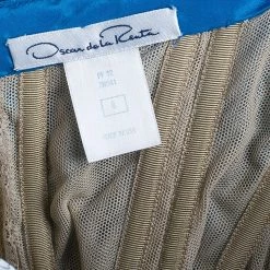 Oscar De La Renta Blue Silk Faille Trumpet Gown M For Women 17 Oscar De La Renta Blue Silk Faille Trumpet Gown M For Women -Oscar de la Renta Sales Shop luxury women oscar de la rentaslug used clothes p44864 008