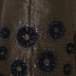 Oscar De La Renta Olive Green Silk Sequin Embellished Pleated Skirt S For Women 11 Oscar De La Renta Olive Green Silk Sequin Embellished Pleated Skirt S For Women -Oscar de la Renta Sales Shop luxury women oscar de la rentaslug used clothes p461555 005