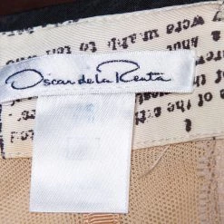 Oscar De La Renta Multicolor Printed Silk Strapless Mini Dress L For Women -Oscar de la Renta Sales Shop luxury women oscar de la rentaslug used clothes p462376 002