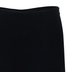 Oscar De La Renta Black High Waisted Wide Leg Trousers S For Women -Oscar de la Renta Sales Shop luxury women oscar de la rentaslug used clothes p46758 0004