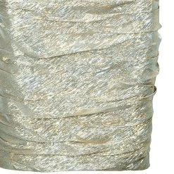 Oscar De La Renta Gold One Shoulder Dress M For Women -Oscar de la Renta Sales Shop luxury women oscar de la rentaslug used clothes p49225 0004