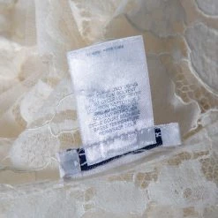 Oscar De La Renta Off White Lace Open Back Corded Cropped Top M For Women -Oscar de la Renta Sales Shop luxury women oscar de la rentaslug used clothes p503897 003