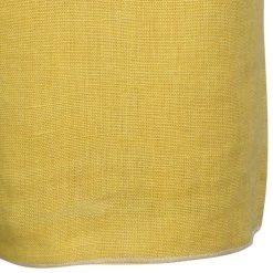 Oscar De La Renta Yellow Linen Embellished Waist Dress M For Women -Oscar de la Renta Sales Shop luxury women oscar de la rentaslug used clothes p50428 005