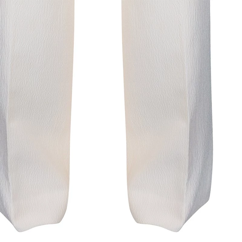 Oscar De La Renta Cream Wide Leg Trousers S For Women 7 Oscar De La Renta Cream Wide Leg Trousers S For Women - Image 5