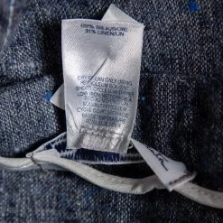 Oscar De La Renta Blue Silk & Linen Lace Trimmed Skirt MTO For Women 13 Oscar De La Renta Blue Silk & Linen Lace Trimmed Skirt MTO For Women -Oscar de la Renta Sales Shop luxury women oscar de la rentaslug used clothes p573206 002