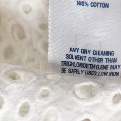 Oscar De La Renta White Eyelet Cotton Ruffle Trimmed Top M For Women 13 Oscar De La Renta White Eyelet Cotton Ruffle Trimmed Top M For Women -Oscar de la Renta Sales Shop luxury women oscar de la rentaslug used clothes p577087 002