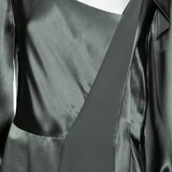 Oscar De La Renta Dark Green Satin Draped Top L For Women 11 Oscar De La Renta Dark Green Satin Draped Top L For Women -Oscar de la Renta Sales Shop luxury women oscar de la rentaslug used clothes p592769 006