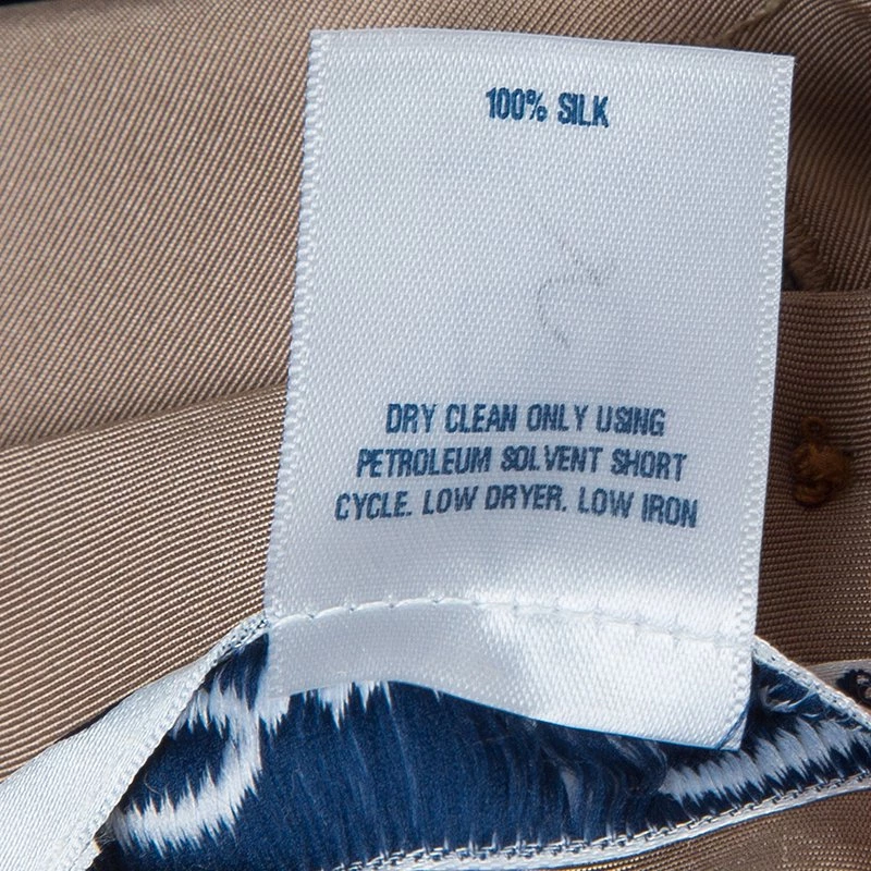 Oscar De La Renta Brown Silk Belted Overcoat L For Women 12 Oscar De La Renta Brown Silk Belted Overcoat L For Women - Image 10