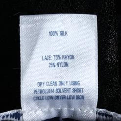 Oscar De La Renta Black Lace & Tulle Embellished Pencil Skirt S For Women -Oscar de la Renta Sales Shop luxury women oscar de la rentaslug used clothes p606860 004