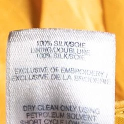 Oscar De La Renta Yellow Dip-Dyed Silk Taffeta Ruched Strapless Gown L For Women -Oscar de la Renta Sales Shop luxury women oscar de la rentaslug used clothes p617706 003