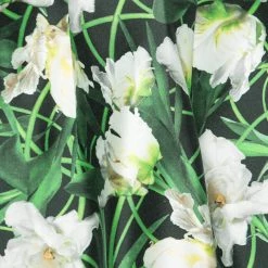 Oscar De La Renta Green Floral Printed Silk & Wool Maxi Skirt M For Women -Oscar de la Renta Sales Shop luxury women oscar de la rentaslug used clothes p664355 005