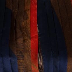 Oscar De La Renta Pleated Silk Belted Maxi Dress M For Women -Oscar de la Renta Sales Shop luxury women oscar de la rentaslug used clothes p70386 004