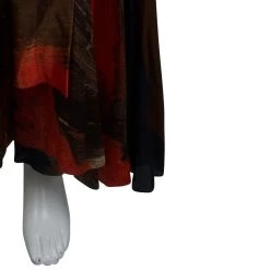 Oscar De La Renta Pleated Silk Belted Maxi Dress M For Women -Oscar de la Renta Sales Shop luxury women oscar de la rentaslug used clothes p70386 005