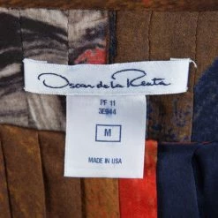 Oscar De La Renta Pleated Silk Belted Maxi Dress M For Women -Oscar de la Renta Sales Shop luxury women oscar de la rentaslug used clothes p70386 006