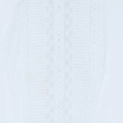 Oscar De La Renta White Eyelet Top XXL For Women -Oscar de la Renta Sales Shop luxury women oscar de la rentaslug used clothes p7915 005