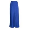 Oscar De La Renta Blue Silk Chiffon Flared Maxi Skirt M For Women 1 Oscar De La Renta Blue Silk Chiffon Flared Maxi Skirt M For Women -Oscar de la Renta Sales Shop luxury women oscar de la rentaslug used clothes p84104 001