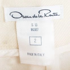 Oscar De La Renta Cream Wool High Waist Shorts S For Women 12 Oscar De La Renta Cream Wool High Waist Shorts S For Women -Oscar de la Renta Sales Shop luxury women oscar de la rentaslug used clothes p97417 005