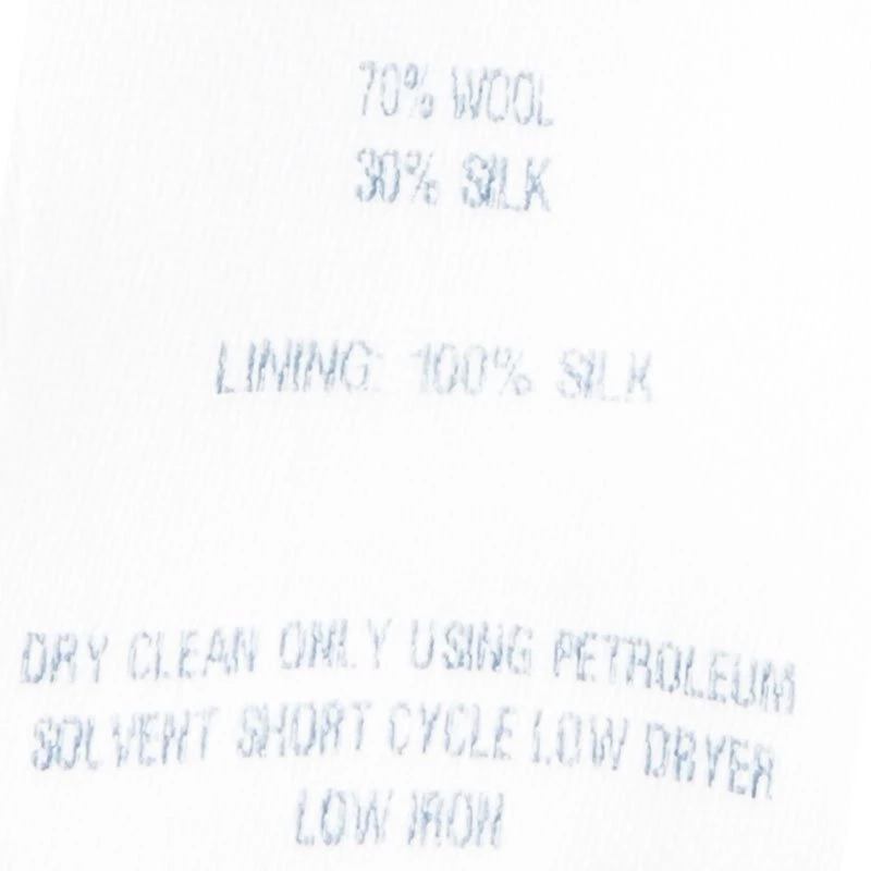 Oscar De La Renta Cream Wool High Waist Shorts S For Women 8 Oscar De La Renta Cream Wool High Waist Shorts S For Women - Image 6