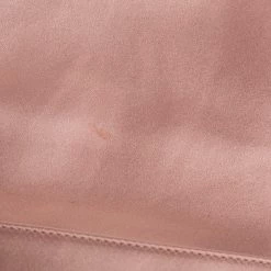 Oscar De La Renta Beige Satin Bow Flap Crystal Embellished Strap Clutch For Women -Oscar de la Renta Sales Shop luxury women oscar de la rentaslug used handbags p575481 005