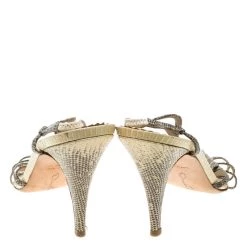 Oscar De La Renta Beige Snakeskin Strappy Sandals Size 38 For Women 14 Oscar De La Renta Beige Snakeskin Strappy Sandals Size 38 For Women -Oscar de la Renta Sales Shop luxury women oscar de la rentaslug used shoes p166571 005