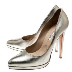 Oscar De La Renta Metallic Gold Leather Pointed Toe Pumps Size 40 For Women 13 Oscar De La Renta Metallic Gold Leather Pointed Toe Pumps Size 40 For Women -Oscar de la Renta Sales Shop luxury women oscar de la rentaslug used shoes p182769 007
