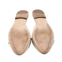 Oscar De La Renta Beige Embellished Satin Calista Flat Mules Size 41 For Women 15 Oscar De La Renta Beige Embellished Satin Calista Flat Mules Size 41 For Women -Oscar de la Renta Sales Shop luxury women oscar de la rentaslug used shoes p208964 001