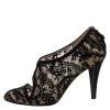 Oscar De La Renta Black Lace Cut Out V Neck Pumps Size 39 For Women -Oscar de la Renta Sales Shop luxury women oscar de la rentaslug used shoes p244058 004