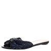 Oscar De La Renta Blue Lace Mia Crystal Embellished Flat Slides Size 36 For Women 1 Oscar De La Renta Blue Lace Mia Crystal Embellished Flat Slides Size 36 For Women -Oscar de la Renta Sales Shop luxury women oscar de la rentaslug used shoes p266498 006